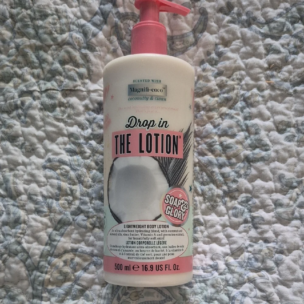 Soap And Glory Drop In The Lotion Body Lotion, 16.9 Oz, New Unopened